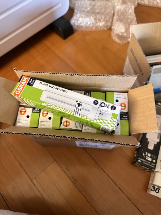 Conj Lâmpada Philips Tornado 20W Warm White