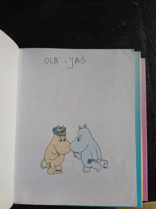 Kolekcja książek Muminki