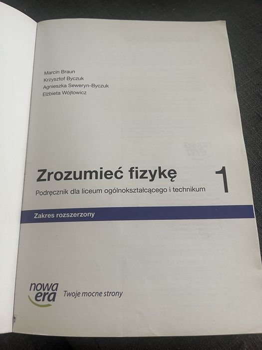 Zrozumiec fizyke 1