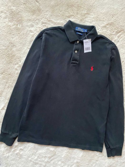 Polo Ralph Lauren чоловічий лонгсвлів, реглан, поло з довгим рукавом