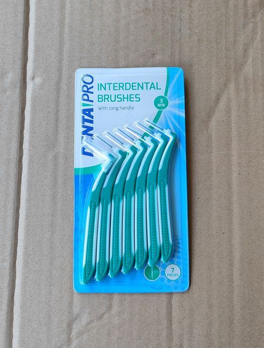 Szczoteczka międzyzębowa Dentapro 7 sztuk 3 mm czyścik do zębów