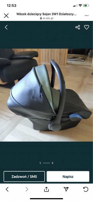 Wózek 3w1 Sojan Xsara