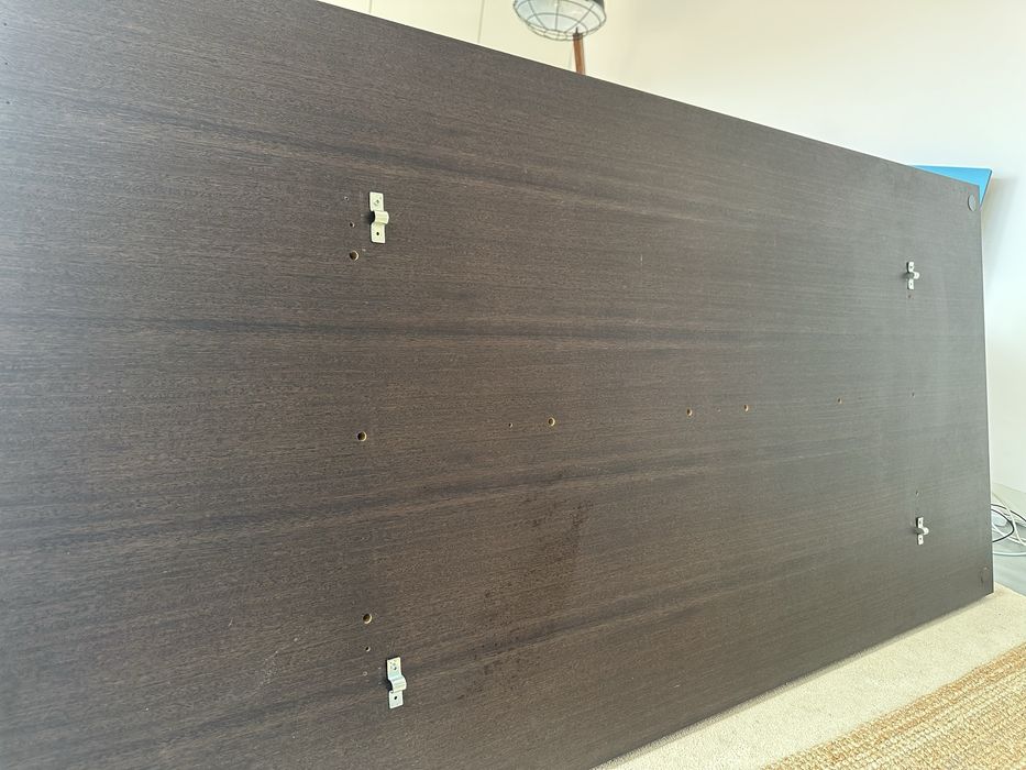 Mesa Habitat design 180x90 em madeira e metal – excelente estado