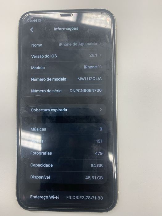 Iphone 11 branco