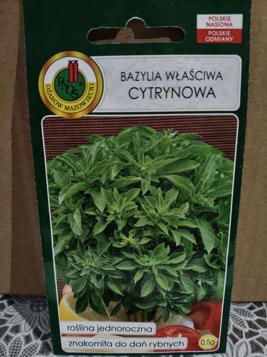 Bazylia cytrynowa