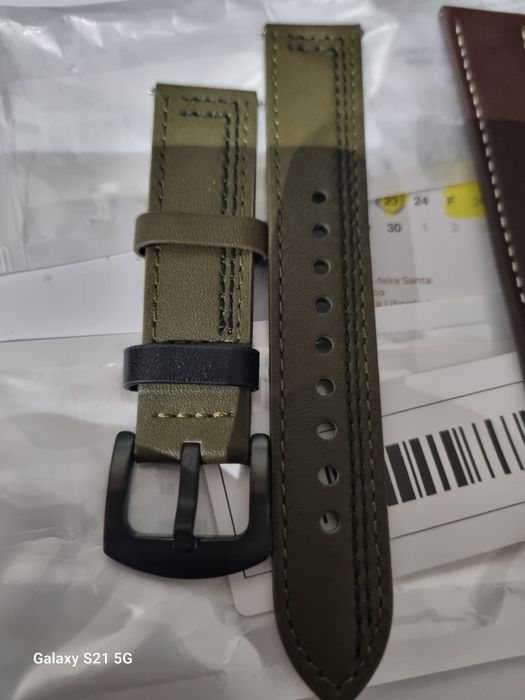 Bracelets relógio couro