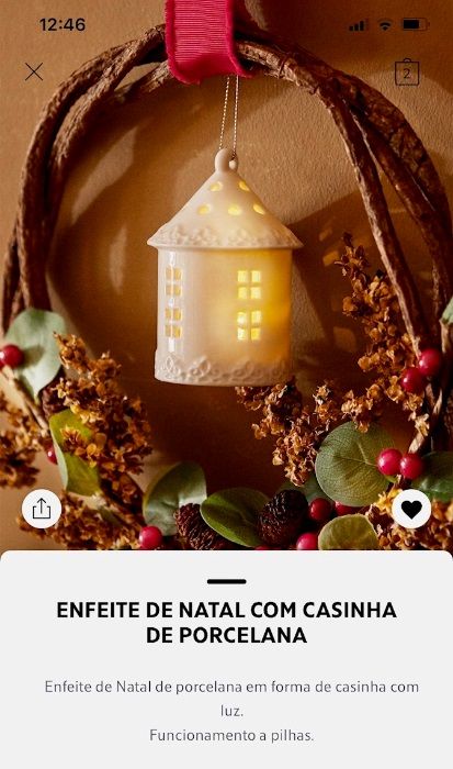 Decoração de Natal Zara Home