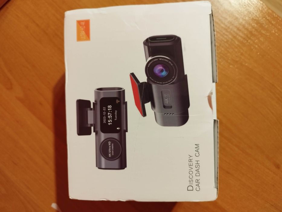 Kamera samochodowa DASH video rejestrator 4k