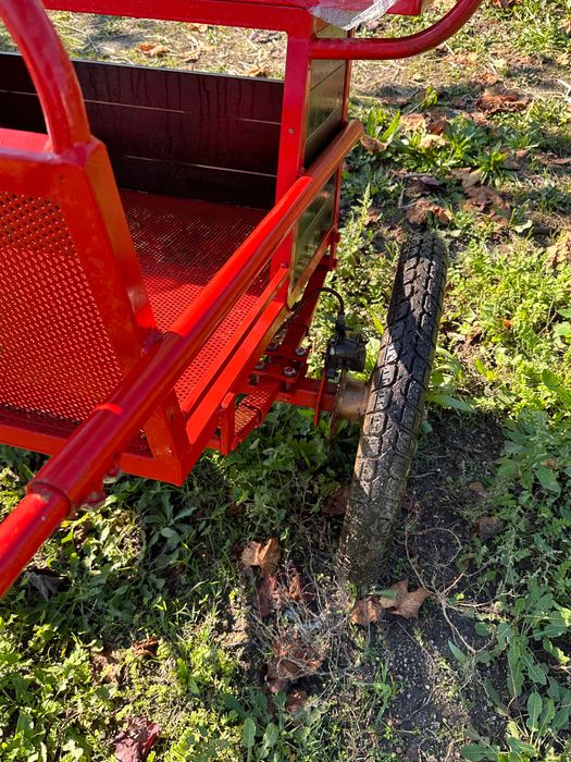 Charrete com travão de disco