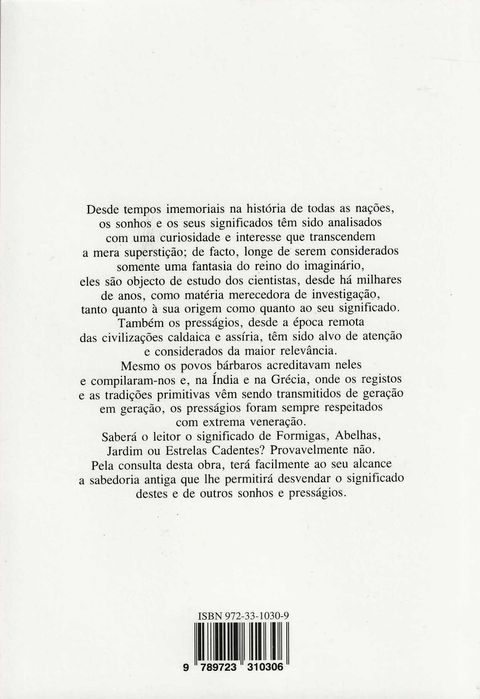 Sonhos e Presságios