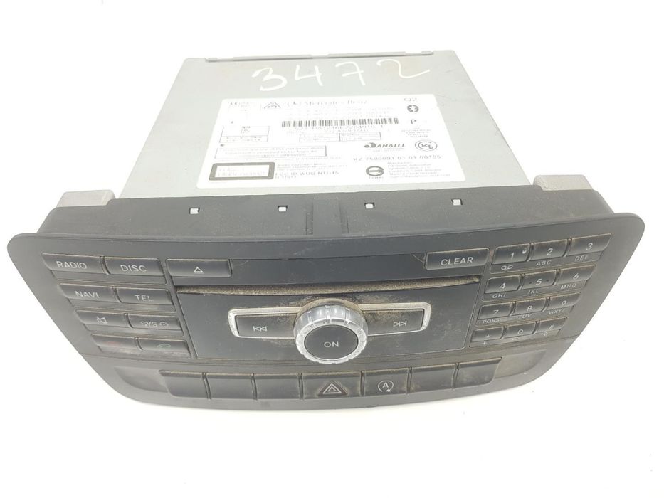 Sistema Navegação Gps Mercedes-Benz Clase A Bm 176
