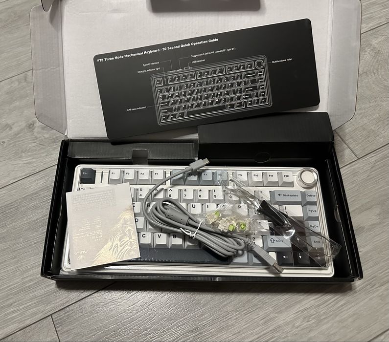 Aula F75 бездротова механічна клавіатура | Bluetooth + RGB є опт