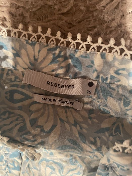 Жіноча коротка сукня блакитного кольору reserved