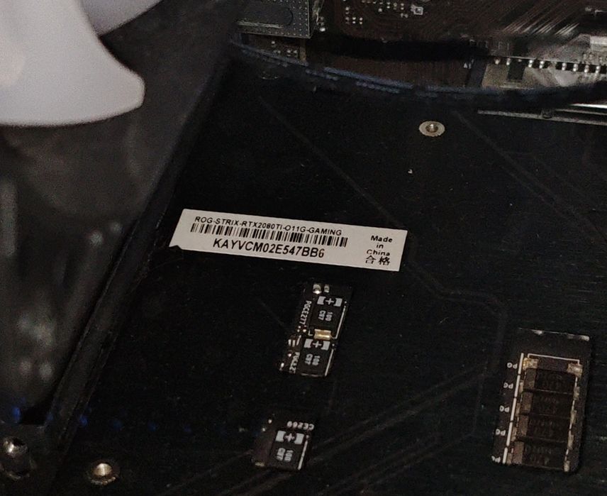 Відеокарта RTX 2080Ti 11GB Asus ROG Strix GDDR6