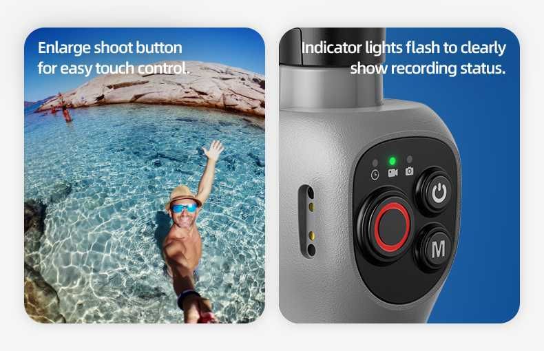 Kijek do nurkowania TELESIN z pilotem podwodny kijek do selfie