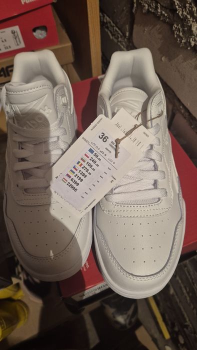 Buty reebok 36 nowe białe na komunię