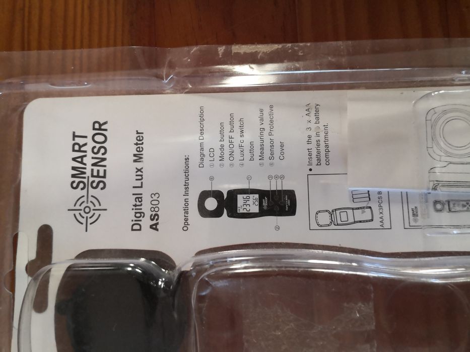 luxímetro digital Smart Sensor AS803