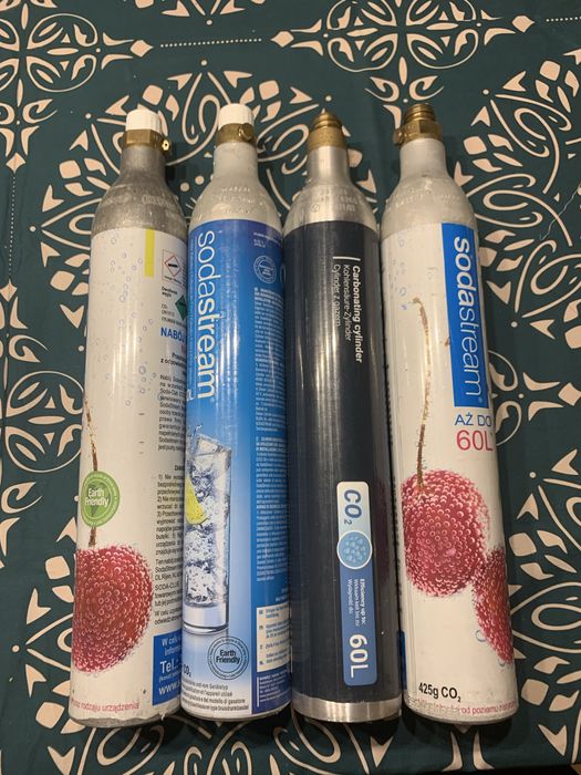 Soda stream model: source z 5 nabojami