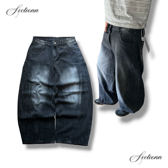 Opium Baggy Archive Black Washed Jeans Racer Balenci Jaded London sk8 y2k Дуже Широкі Чорні Джинси Опіум Черные Широкие Архив Опиум Джинсы Skater