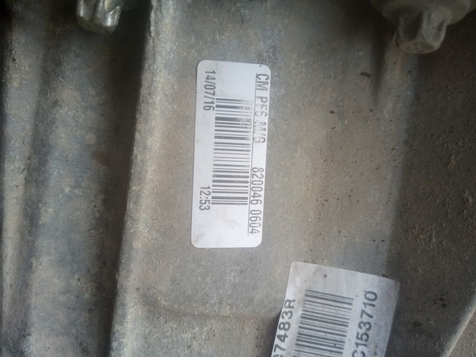 Кпп PF6 Renault trafik, Трафік, master, vivaro, movano, primastar pk6.