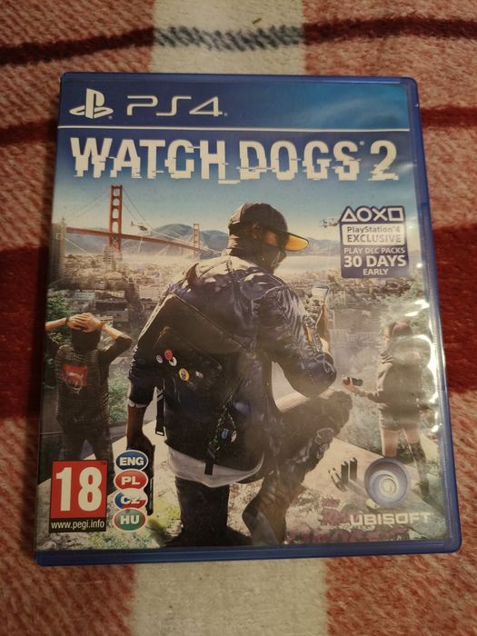 PS4 slim + pad + gra  watch dogs legion 2