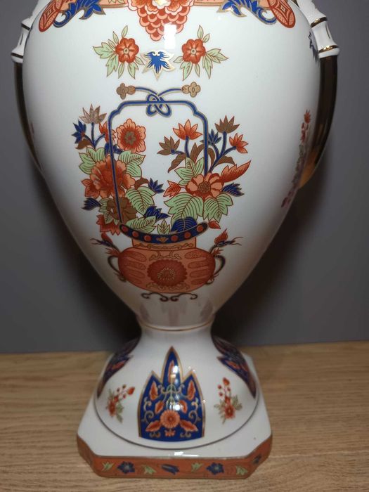 Jarrão em Porcelana Panda – Estilo Imari Oriental