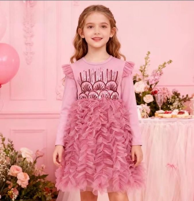 Ошатна сукня на дівчинку р.98, 104, 116