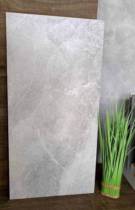 Gres marmuropodobny 120x60 SZARA ŻYŁKA NAJTANIEJ!