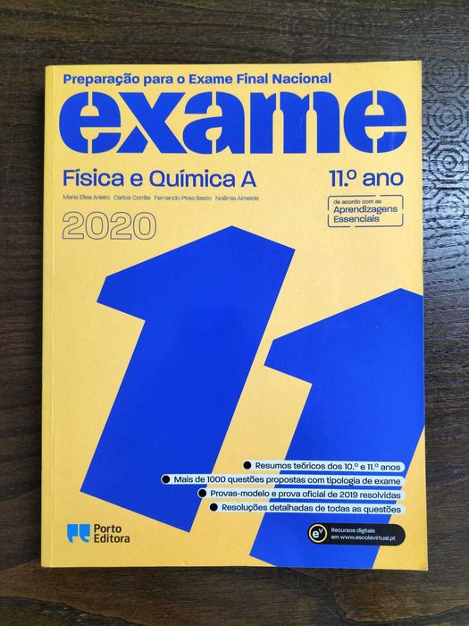 Physics and Chemistry Exam Preparation Book - Porto Editora