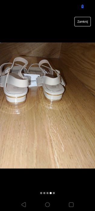 Sandały lekkie rozmiar 38