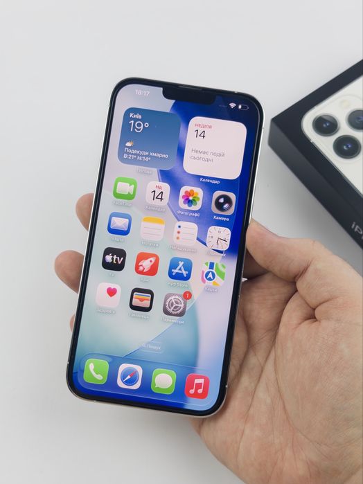 Apple iPhone 13 Pro Max 256GB Silver (MLLC3)