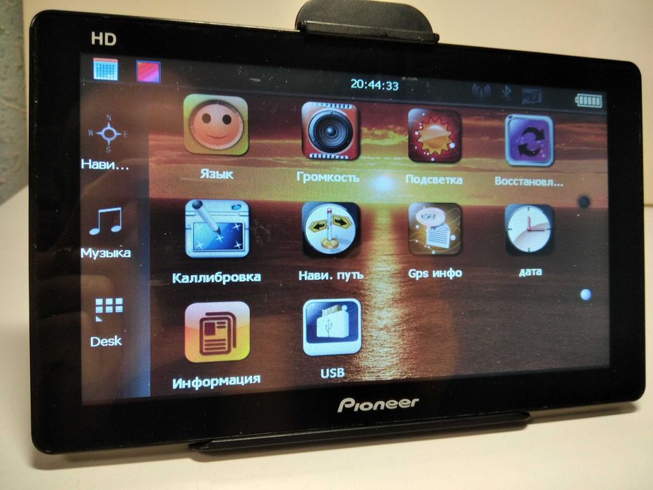 Вантажний GPS навігатор Pioneer 7 дюймів. Україна - Європа 2025р!
