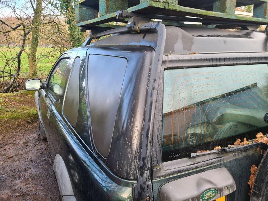 Land Rover freelander 1 peças usadas barras tejadilho Thule
