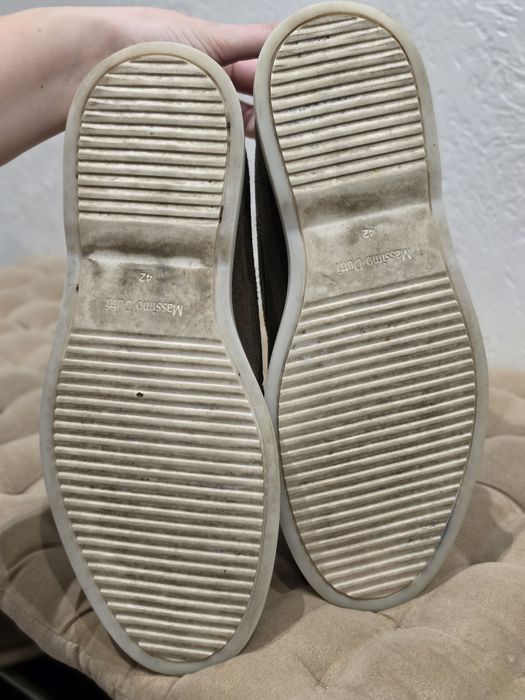 ‼️Чоловічі замшеві мокасини  Massimo Dutti 27 см устілка