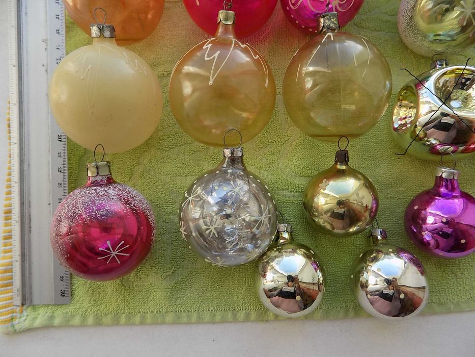 Подарочные елочные шары фосфорные светящиеся СССР Цена за 1 шт