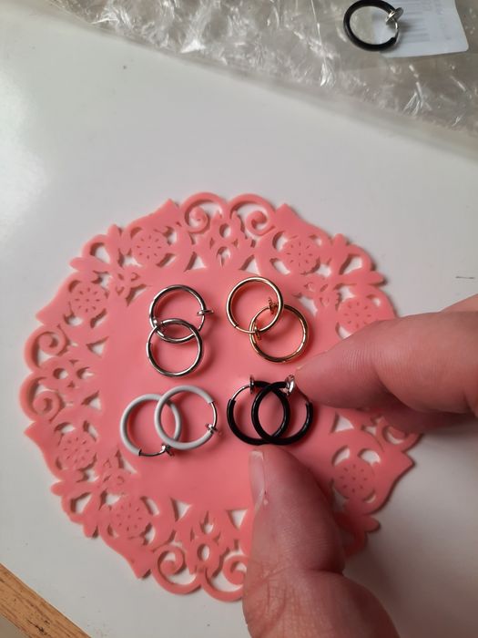 Piercings argola falsos