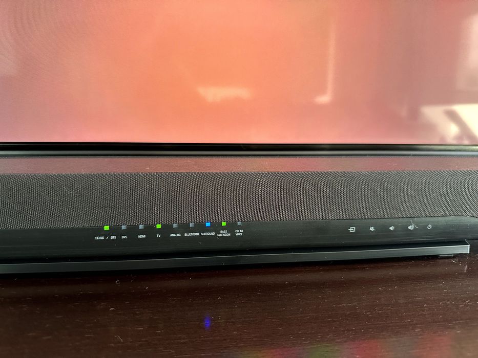 Yamaha YAS-207 — Soundbar + Subwoofer Sem Fios - Estado Impecável