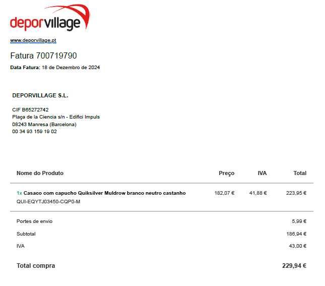 Casaco Snowboard Quiksilver Muldrow (1 utilização)