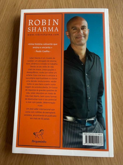 O Monge que Vendeu o Seu Ferrari — Robin Sharma — Pergaminho