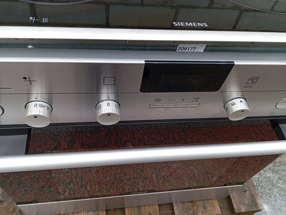 Духовой шкаф + поверхность Siemens нержавейка комплект из Германии