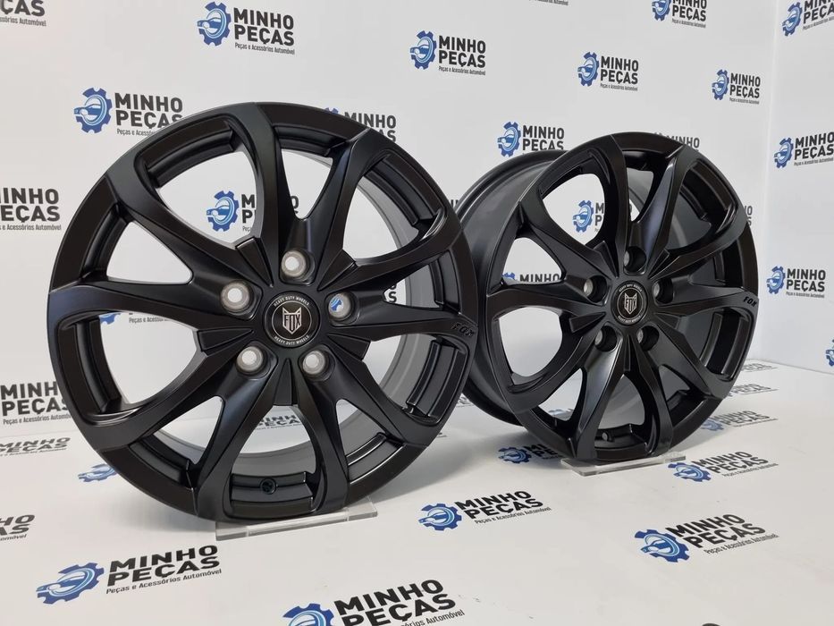 Jantes FOX OPUS em 16 Satin Black (5x118)