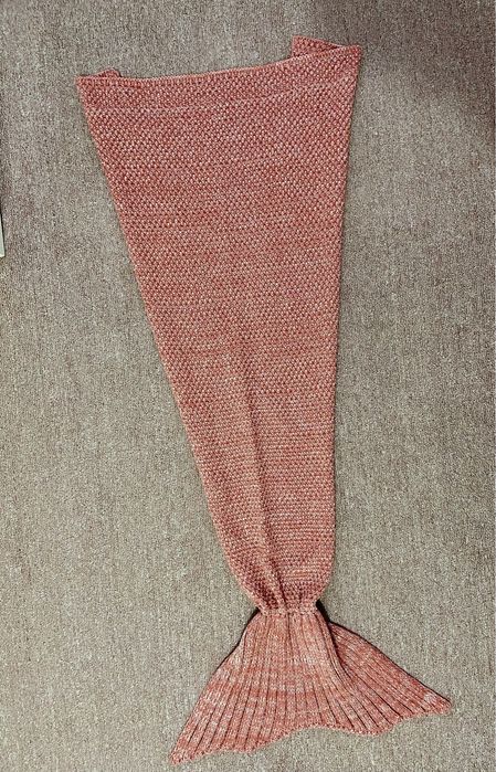 Cobertor Rabo de Sereia - Rosa