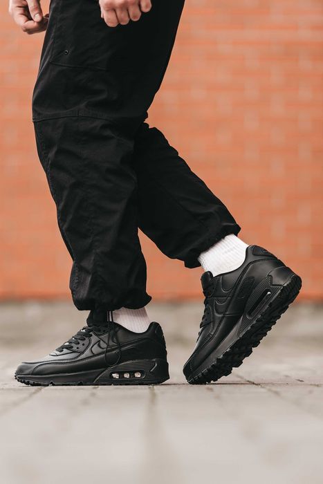 Кроссовки Nike Air Max 90 Full Black / кросівки найк