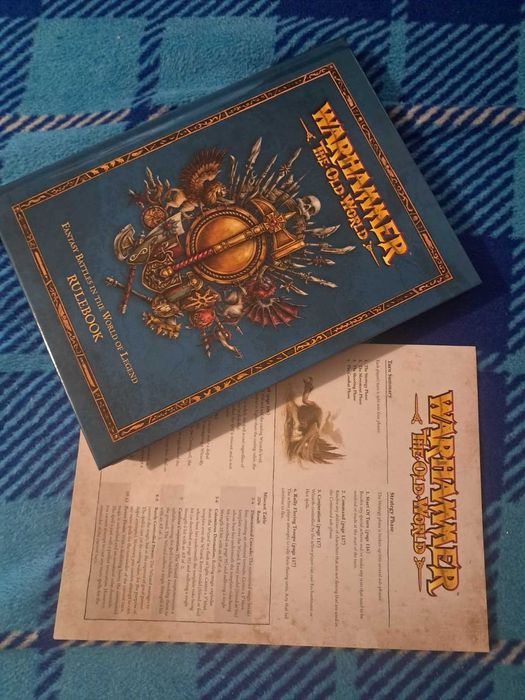 Warhammer the Old World Rulebook + dodatki