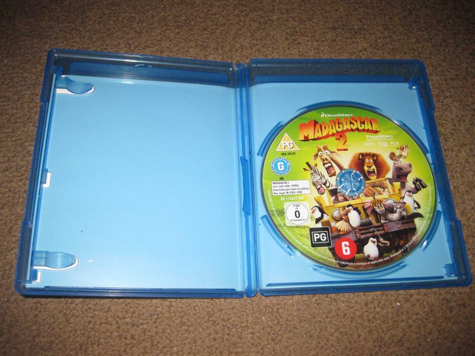 Blu-Ray "Madagáscar 2"
