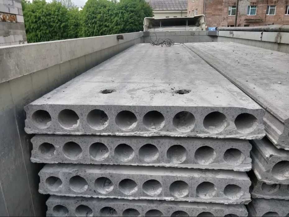 Плити перекриття Панелі плиты перекрытия ПБ38-12 Фундаментні блоки