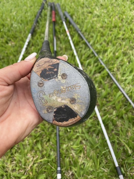 Tacos de golfe de marcas variadas