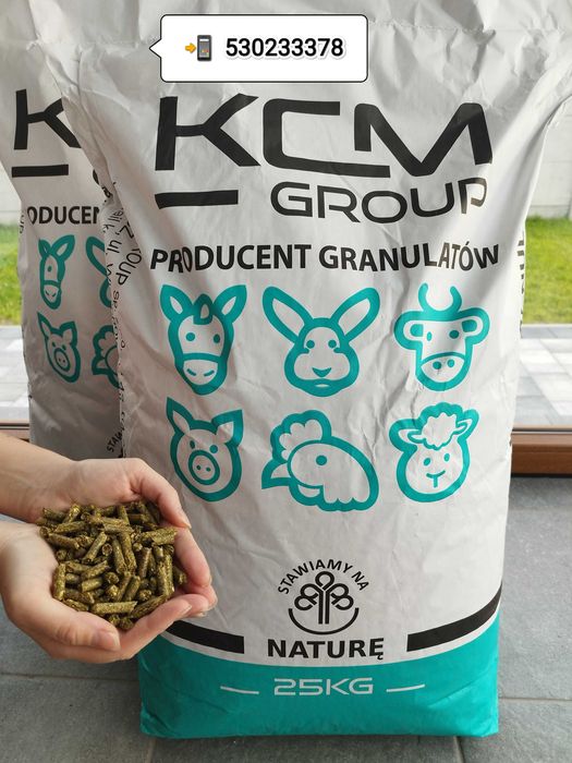 Granulat z lucerny 6mm / worek 25 kg