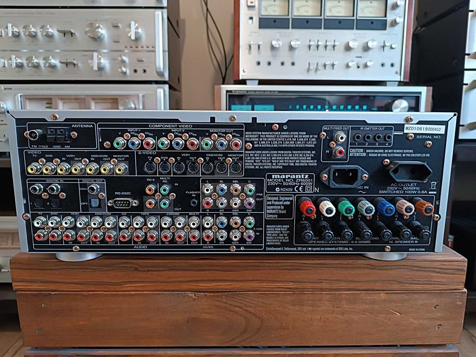 Amplituner AV Marantz ZR 6001 (kino domowe, kolumny, tv, dvd, itp.)