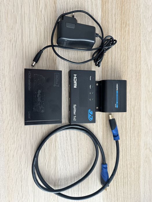 Video HDMI -LAN zestaw